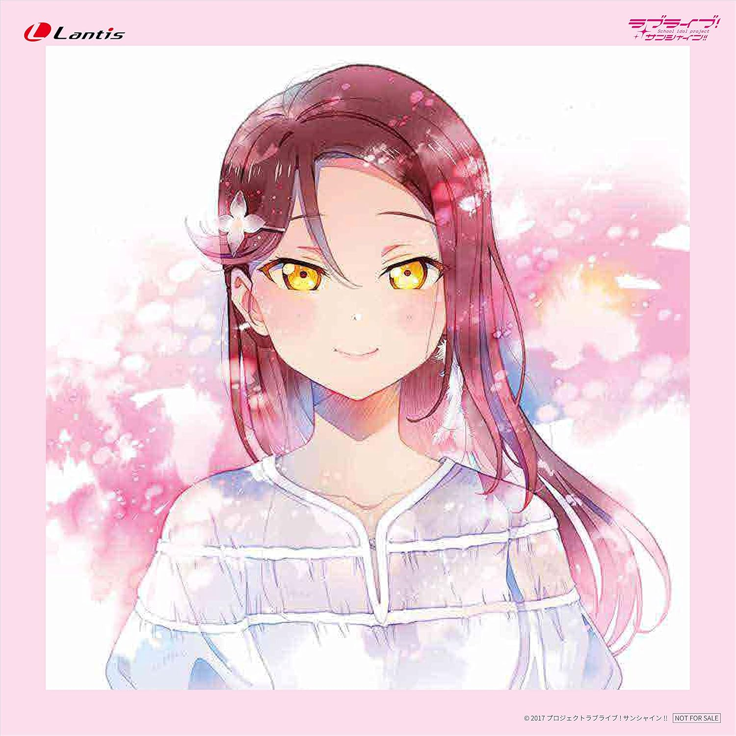 ラブライブ　サンシャイン　Aqours　桜内梨子　逢田梨香子　メモリアルケース ラブライブ Aqours club 桜内梨子逢田梨香子メモリアルケース